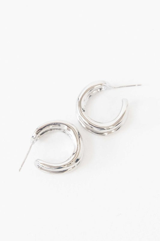 Duple Hoop Earrings